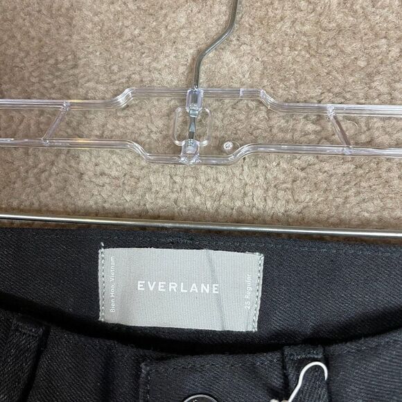 Everlane Modern Boyfriend Jeans Womens Size 25 Black Stretch Denim High Rise NEW - Picture 6 of 14